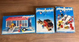 Playmobil Konvolut, Vintage, 3 Sets
