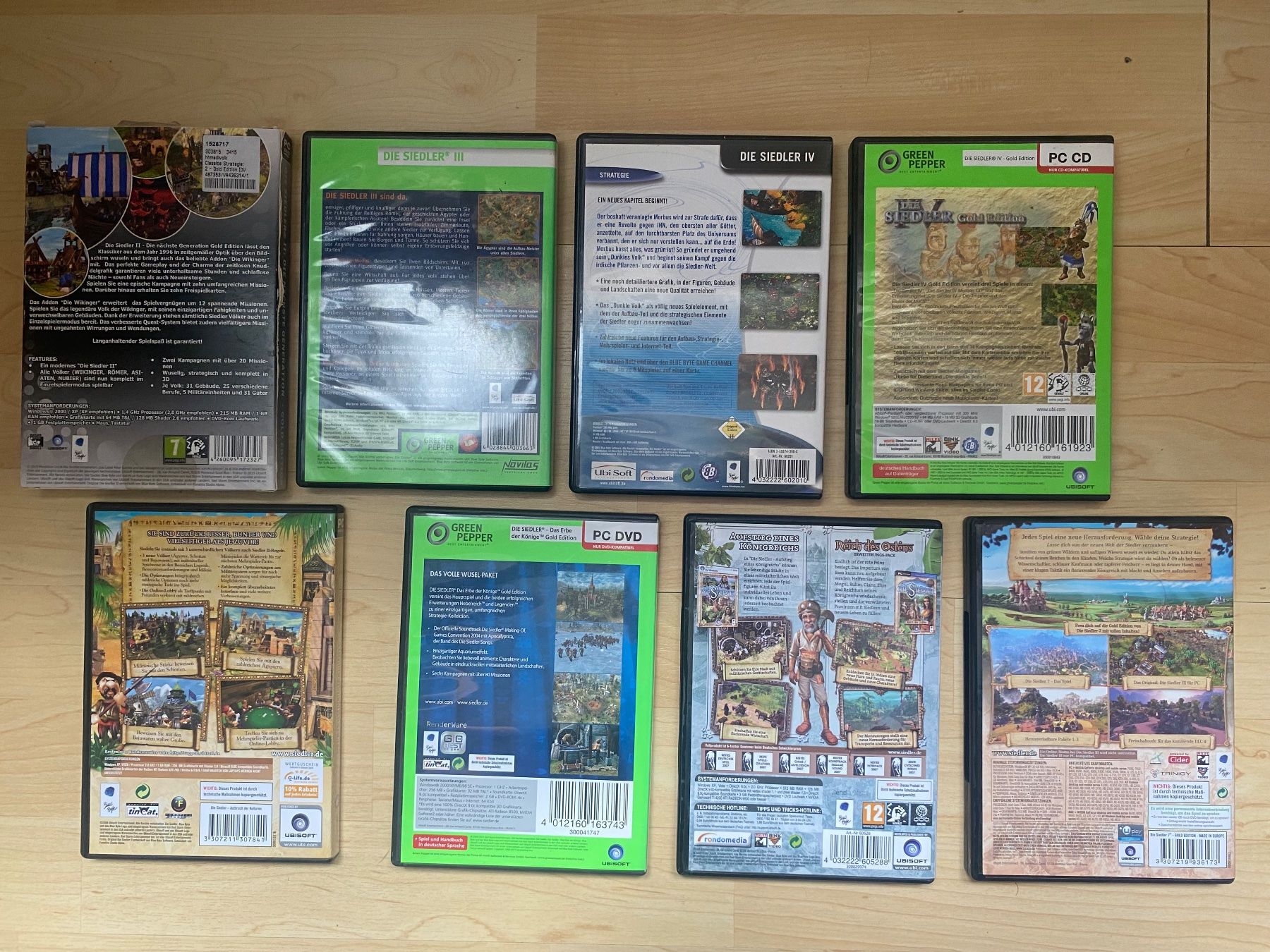 Jeux: Die Siedler PC-Spielsammlung – D'occasion à Mastrils par scipio753 2