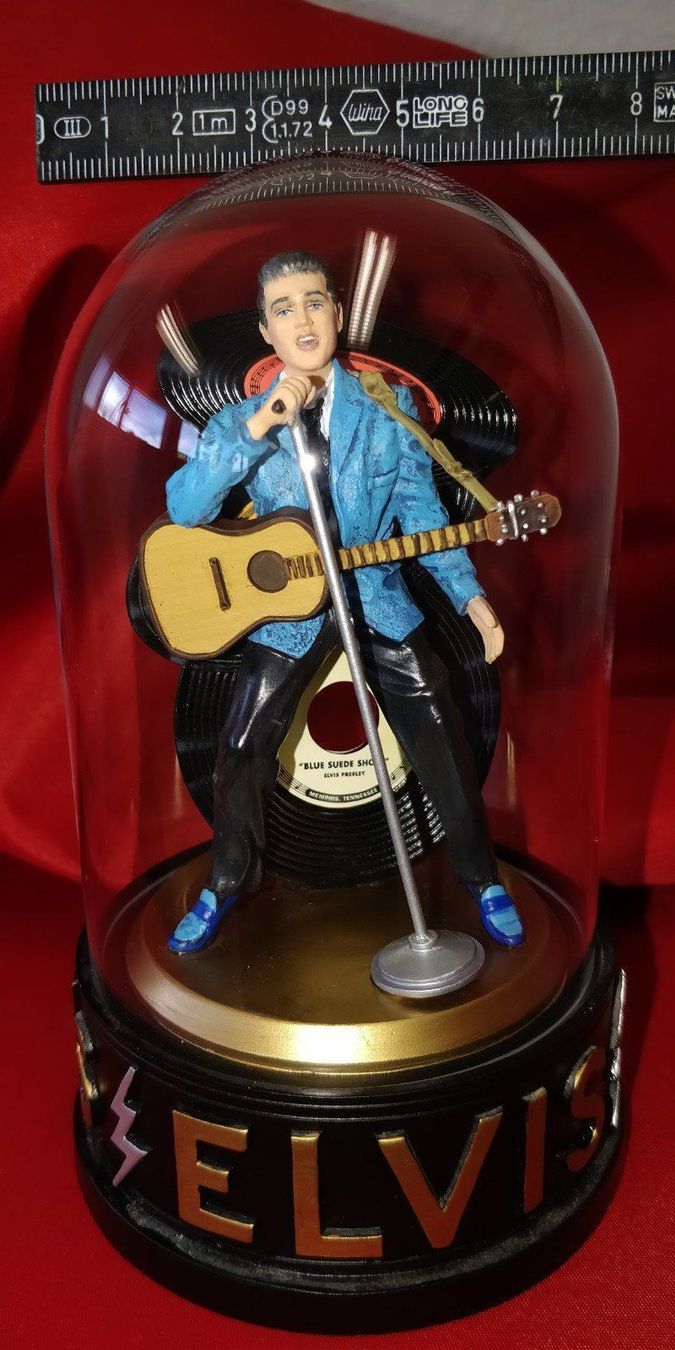 Figurines: ELVIS PRESLEY "BLUE SUEDE SHOES" Figur -1999 EPE – Neuf (Voir description) à Baar par  6
