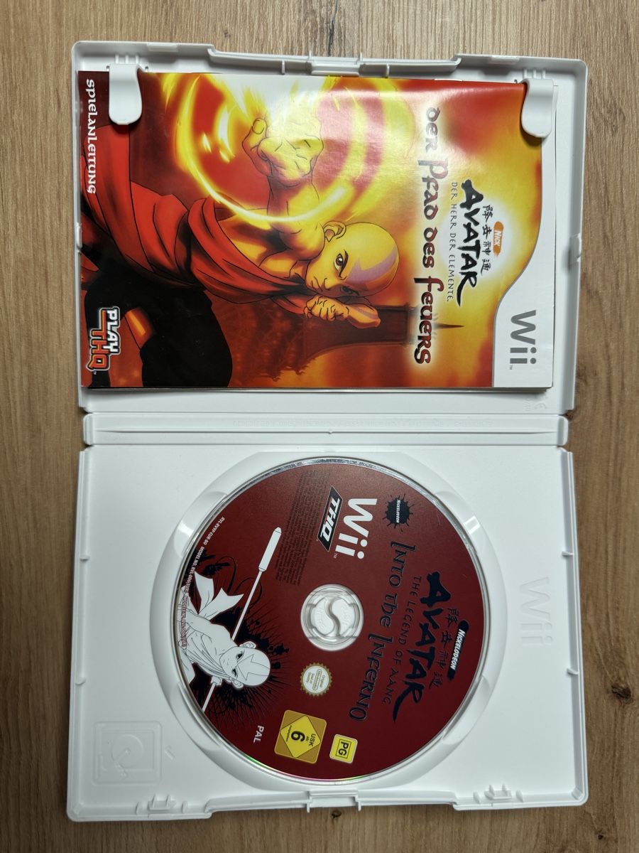 Nintendo Giochi: Avatar Der Herr Der Elemente Pfad des Feuers Wii Spiel – Usato da Biberist venduto da etesummer 2