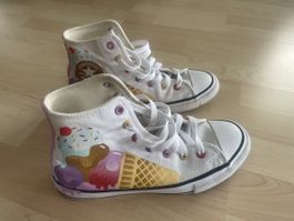 Converse All Star Chucks High, Glace Design, Gr. 36