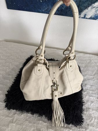 Patrick Cox Handtasche, Elfenbein-farben