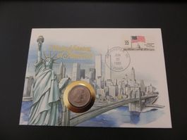 Münzbrief USA 1 Dollar 1979 Liberty - 1985