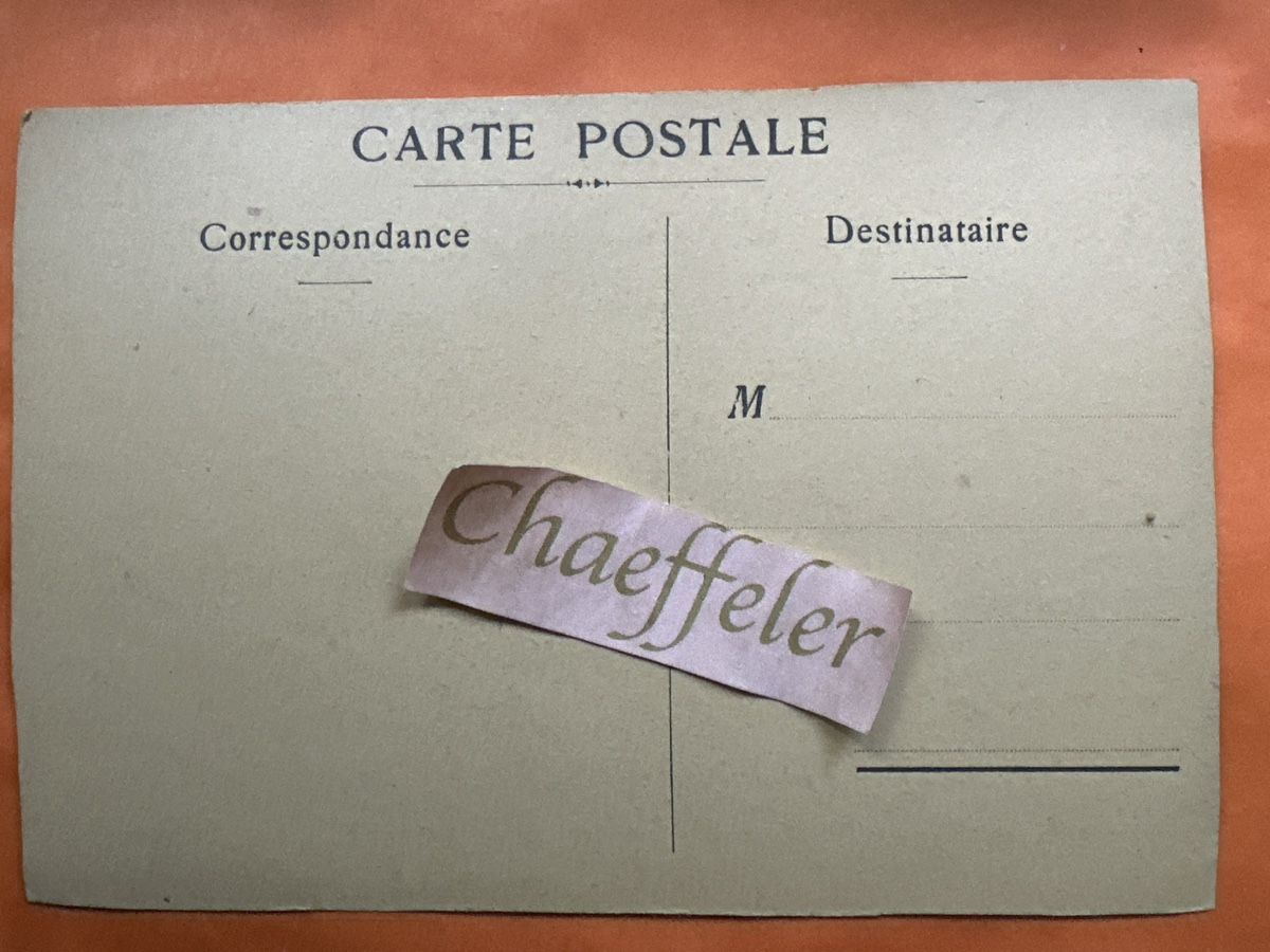 Cartoline postali: Ansichtskarte Chatel Le Village Les Cornettes de Bise – Usato da Zürich venduto da Chaeffeler 1