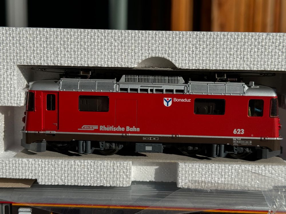 RhB Bemo 7258 130 Bernina Express Set neuwertig komplett (Gebraucht) in ...