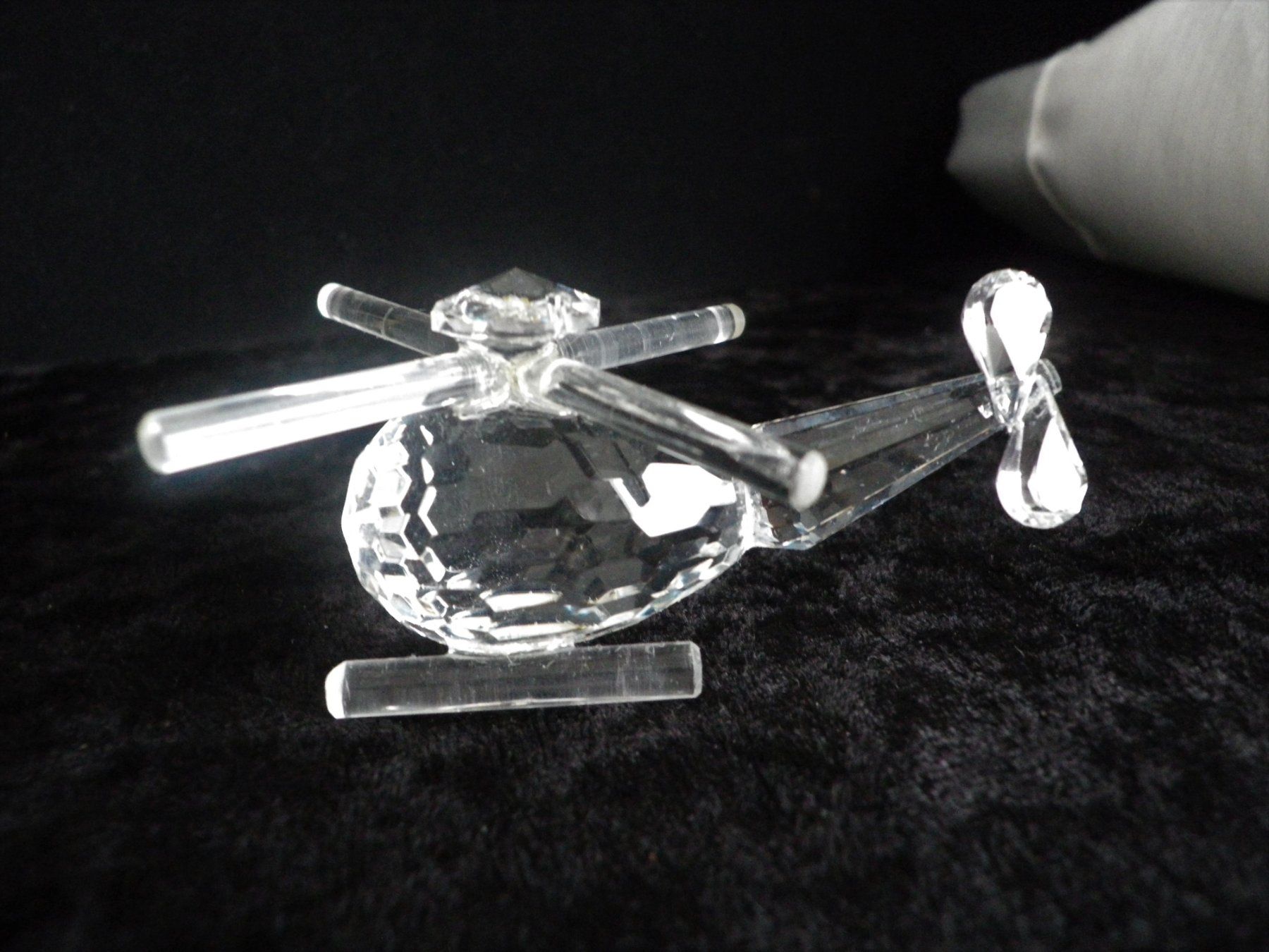 Gläser: Glas Helikopter Sammlerstück – Gebraucht aus Reinach von Mietze