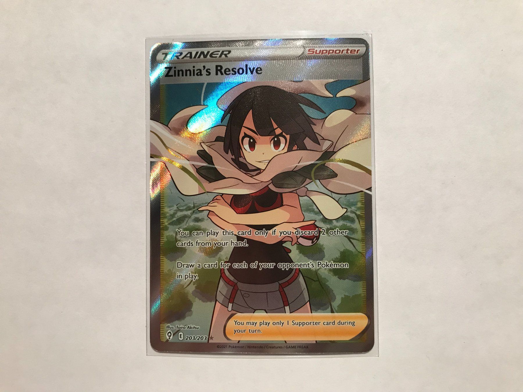 Pokémon Sammelbilder & Trading cards: Trainer Zinnia's Resolve  EN – Gebraucht aus Hagendorn von Pokecollectorch