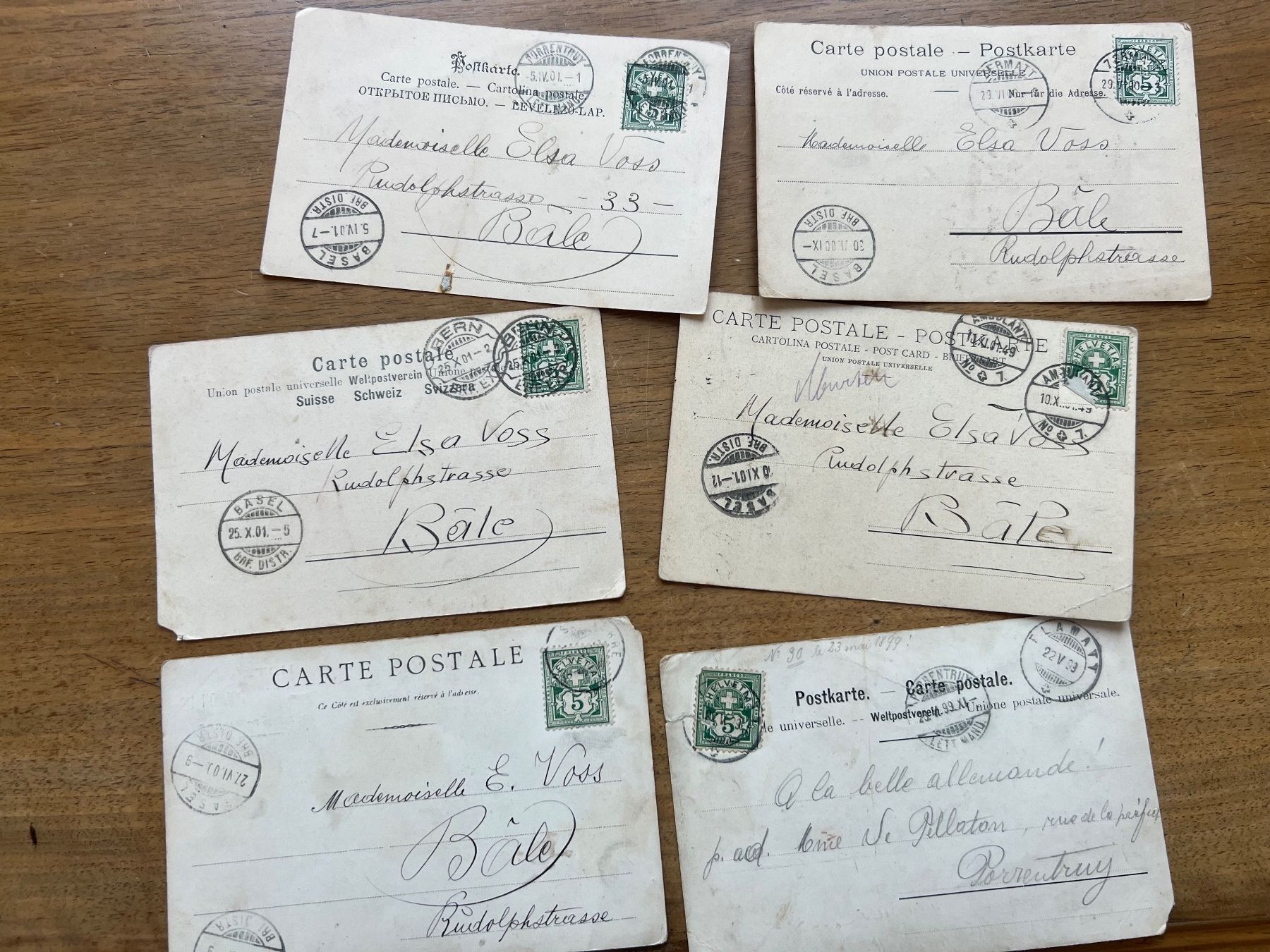 Cartoline postali: 6 alte Ansichtskarten Schweiz um 1901, Nr 229 – Usato da Glattfelden venduto da maa_qcj8 3