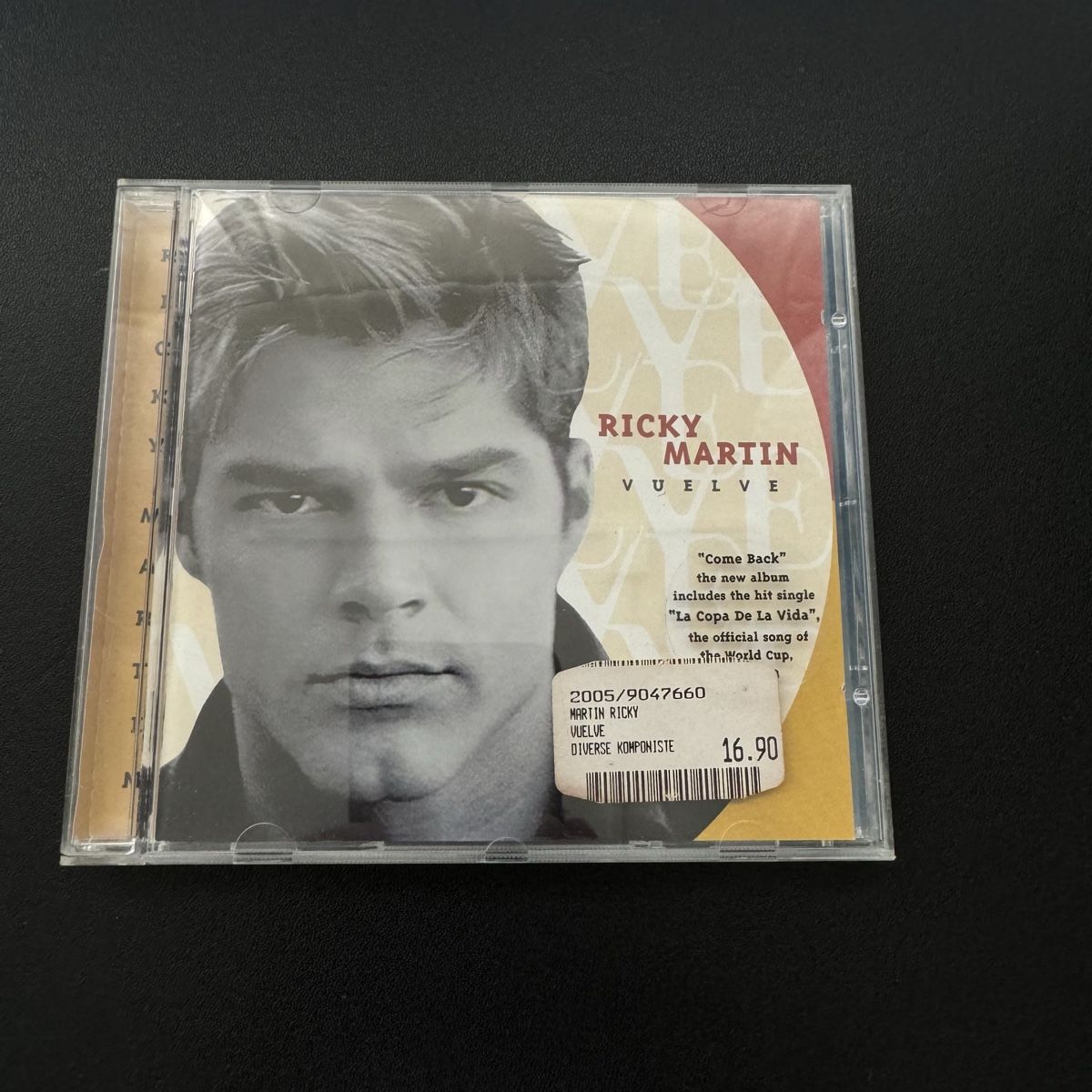 CD: Ricky Martin – Usato da Zürich venduto da Aesti