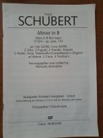 Franz Schubert - Messe in B - Chorpartitur - Carus Verlag