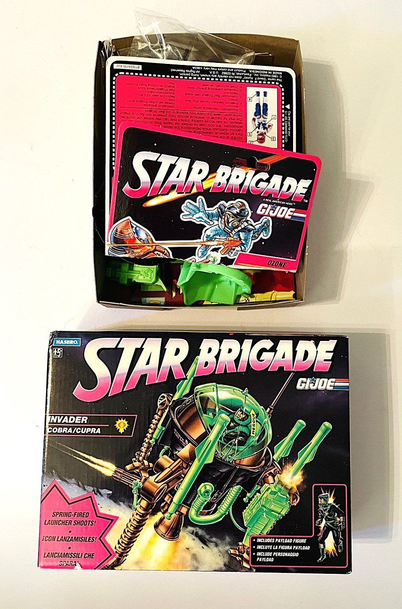 Hasbro Statuette: GI Joe Star Brigade Invader Cobra Hasbro mit Payload Figur – Usato da Duggingen venduto da nad_6yzh 2