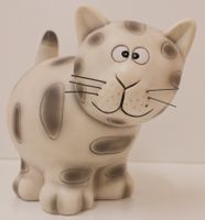 Katze aus Ton / Keramik