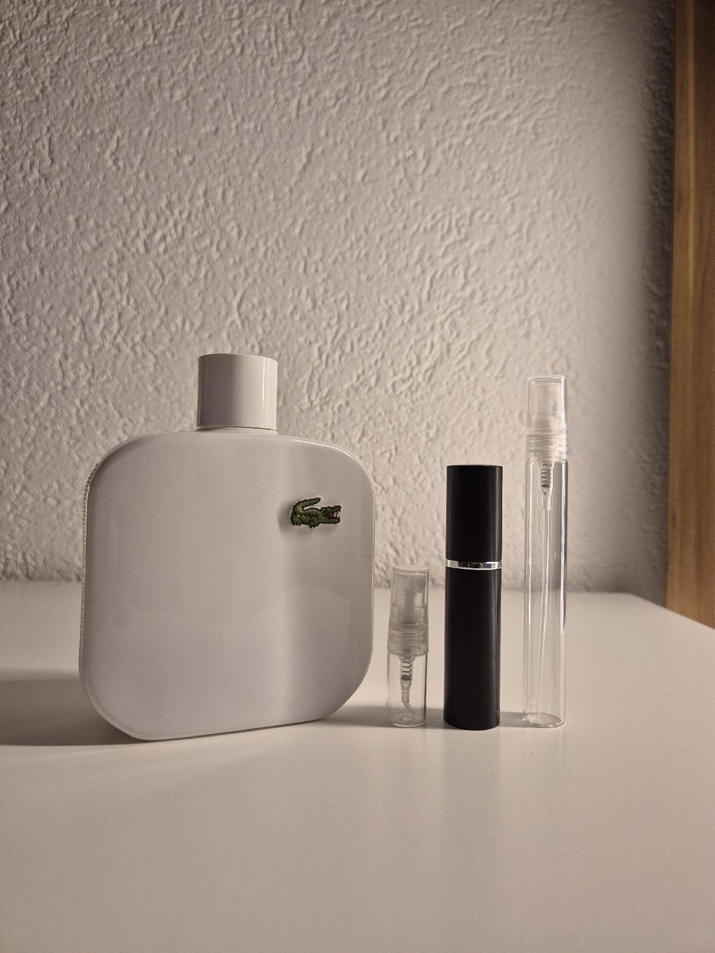 Lacoste Parfum & Eau de Toilette: Lacoste Blanc EDT 2ml Abfüllung, Tester, Probe – Gebraucht aus Dottikon von Traych