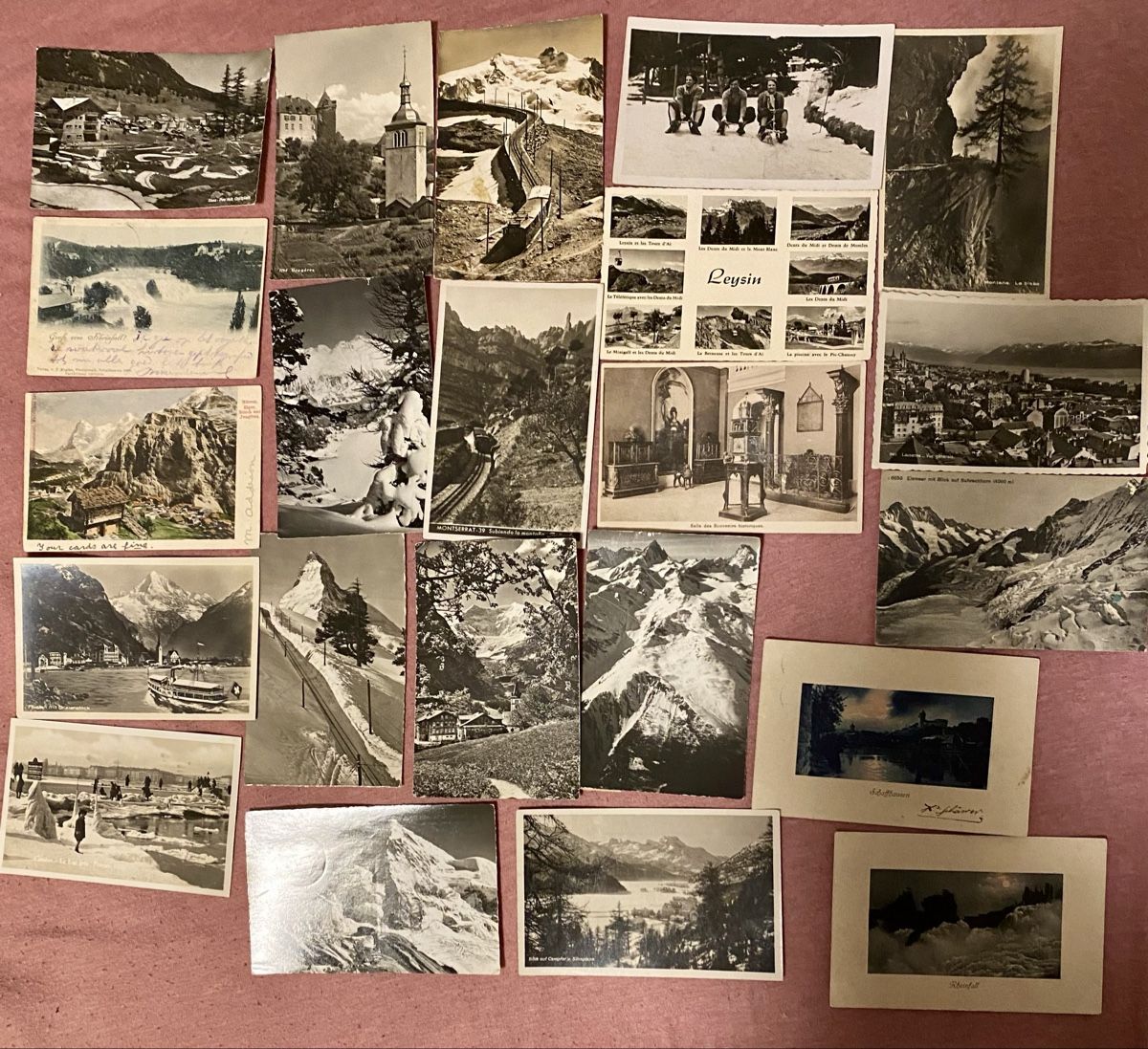 Ansichtskarten: Ca 200 Ansichtskarten vorallem Schweiz – Gebraucht aus Kerns von Nia12 1