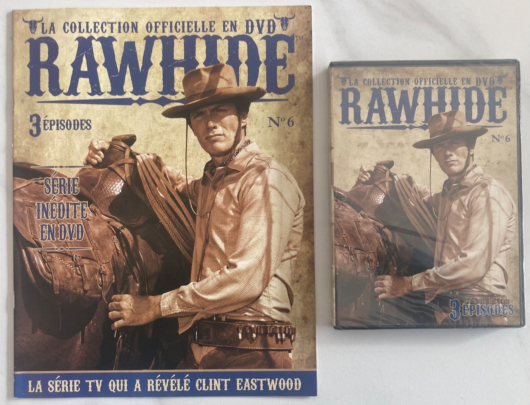Tutti i DVDs: CLINT EASTWOOD - RAWHIDE N°6 – Usato da Poliez-Pittet venduto da Newtown-Records