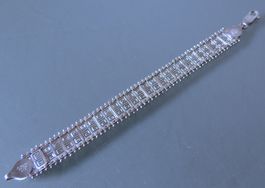 Silber 925 Armband 17,5 cm / 14 mm Mexico