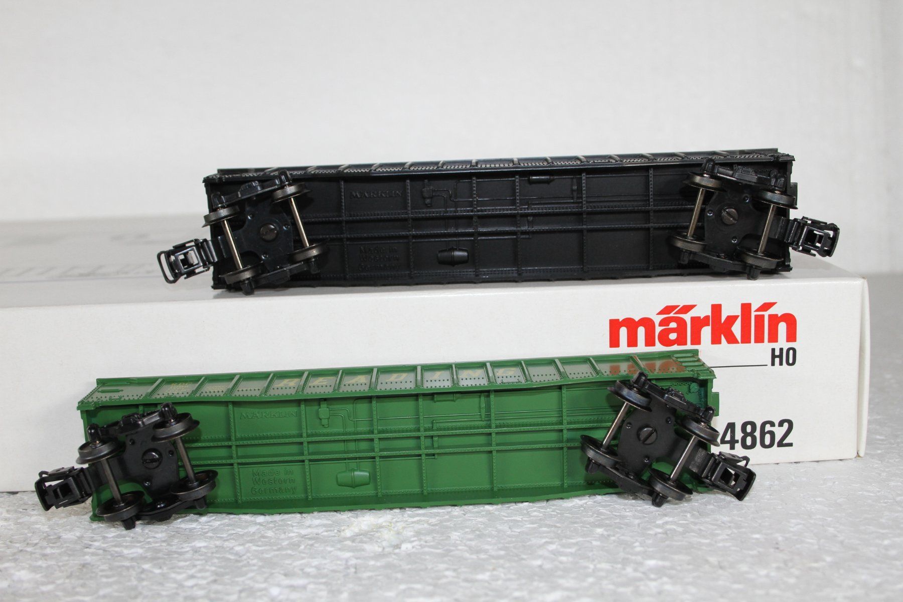 Märklin Modellini di ferrovie: Märklin 4862 USA Güterwagen Set – Nuovo (secondo la descrizione) da Triesen venduto da cor_62ts 4