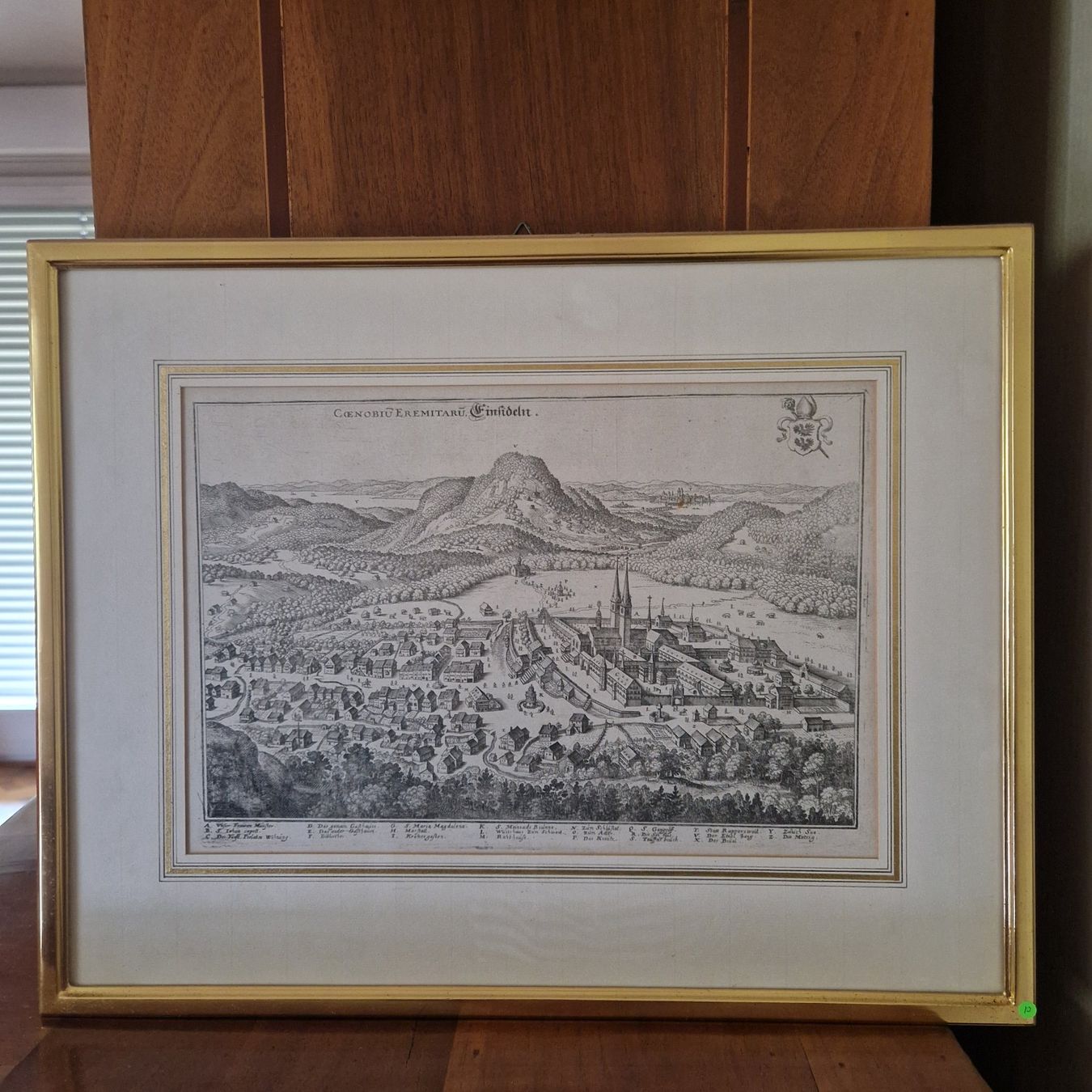 Stiche: M. Merian: Kupferstich – Gebraucht aus Weinfelden von han_657l