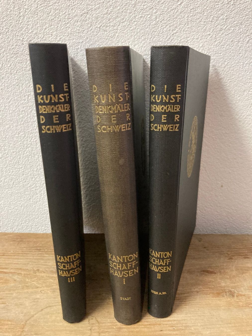 Bücher: Kustdenkmäler der Schweiz, Schaffhausen – Gebraucht aus Weissbad von Hado42 1