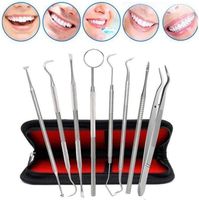Zahnsteinentferner Zahnpflege Set 8 Pcs