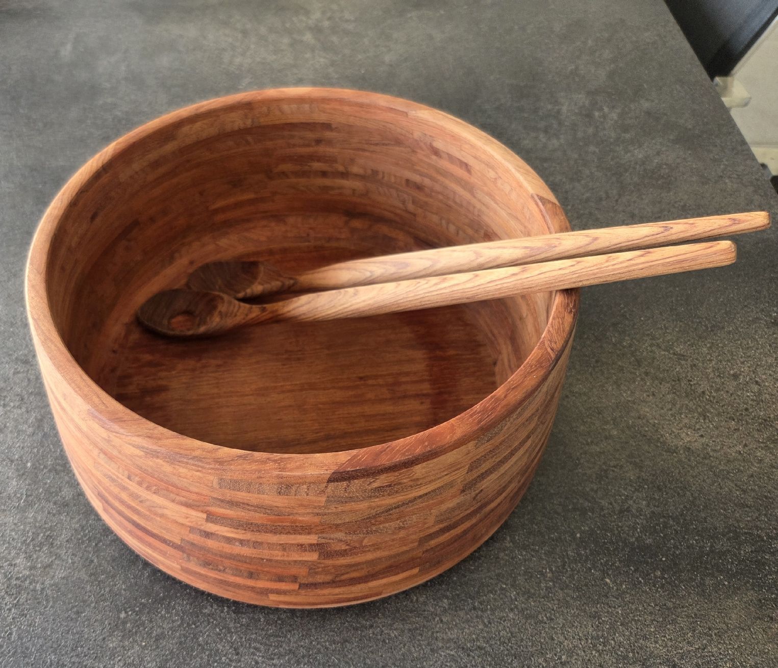 Schalen: Grosse Holzschüssel, Salatschale – Gebraucht aus Klingnau von Groofty69 6