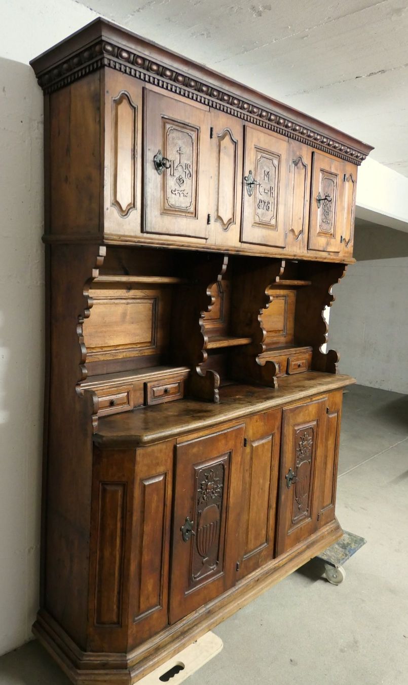 Credenze: Antikes kleines Holzbuffet 1781 Buffet Küchenbuffet – Usato da Luzern venduto da altwarenhandel 5