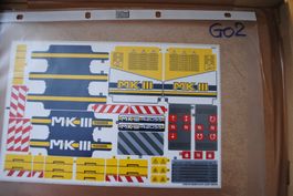 Legoteile:- ungebr. Stickerbogen zum TechnikSet 42055  /G02