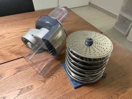 Kenwood Scheibenraffel mit 7 Aufsätzen
