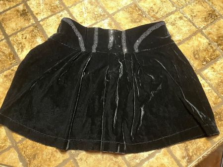Chic Gonna -tg S/M-di seta velluto decorato Swarovski pietre
