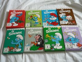 8 DVD Staffel - Die Schlümpfe 1 2 3 5 6 7 8 9