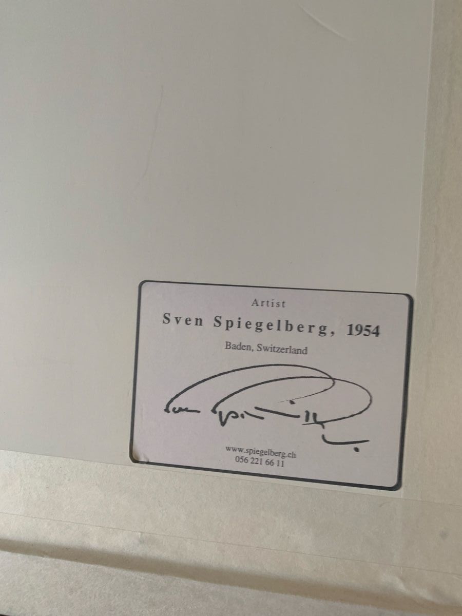 Grafica & Litografie: Litho von Sven Spiegelberg – Nuovo (secondo la descrizione) da Bergdietikon venduto da zor_856j 5