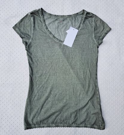 NEU! Damen Top "Chris Line" Olivgrün Gr. S