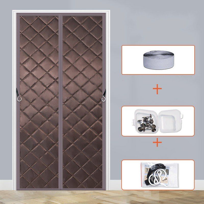 Vorhänge: Thermo Magnetischer  gesteppt Isoliert Türvorhänge Winddicht – Neu (gemäss Beschreibung) aus Kirchdorf AG von Apost008 1