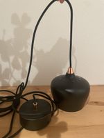 Schwarze Hängelampe im Skandi-Stil - Top Zustand!