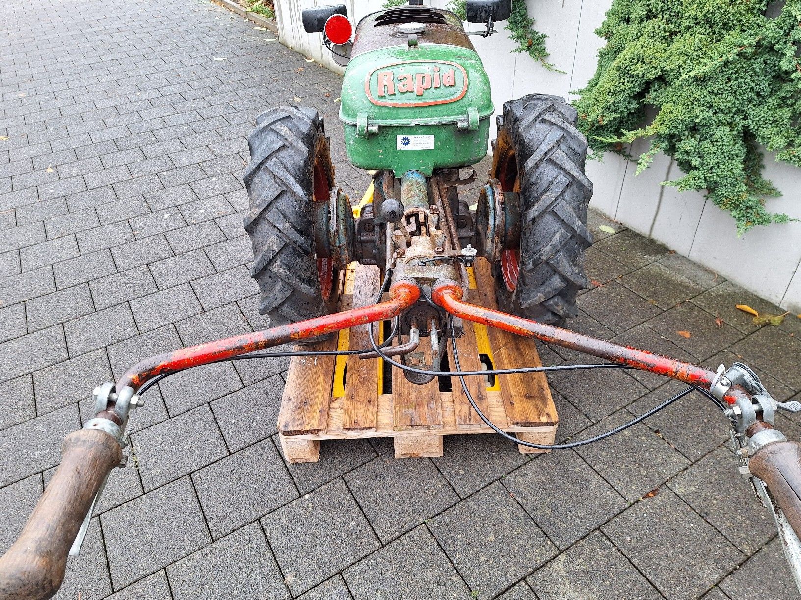 Rapid Traktoren: Rapid Spezial mit Ausweis Aebi Bucher Einachser Traktor – Defekt aus Auw von Zuendapp1952 7
