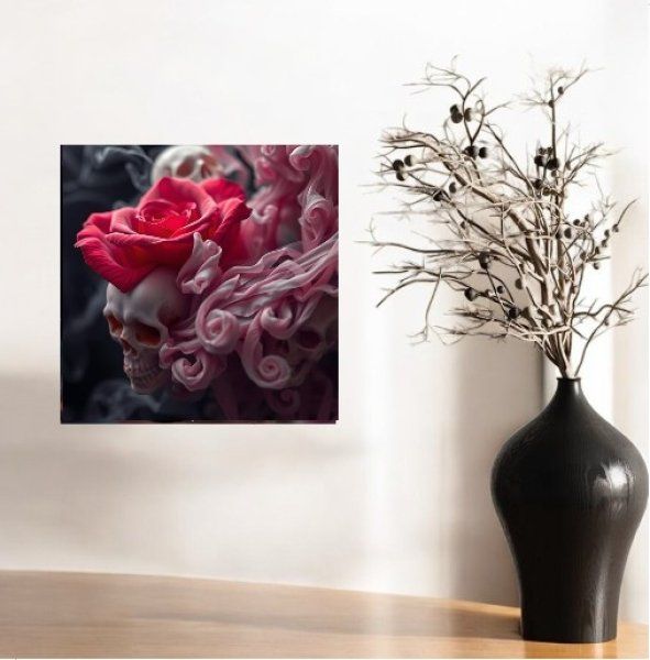 Foto & Immagini: Decent Skull 20 x 20 cm – Nuovo e nell'imballaggio originale da Walenstadt venduto da vkt_qc8d 1
