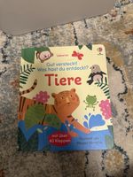 Usborne Kinderbuch: Tiere entdecken! Mit 40 Klappen!