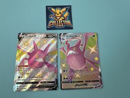Pokemo Shiny Crobat V Und VMAX 2021 Top Wunderschön