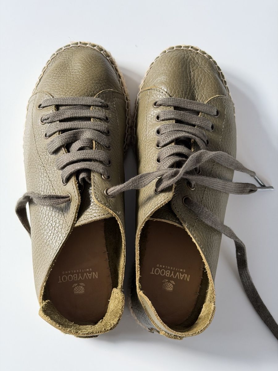 Scarpe da donna: Leder-Sneaker im Espadrille-Stil  Gr.37 Novyboot – Nuovo (secondo la descrizione) da Bad Ragaz venduto da ako_8l5y