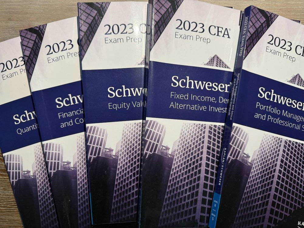 CFA Level II Exam - 2023 Schweser Notes (Gebraucht) in Herisau für CHF ...