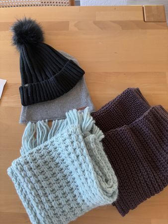 Winterset: Mütze, Schal & Loop, kuschelig warm