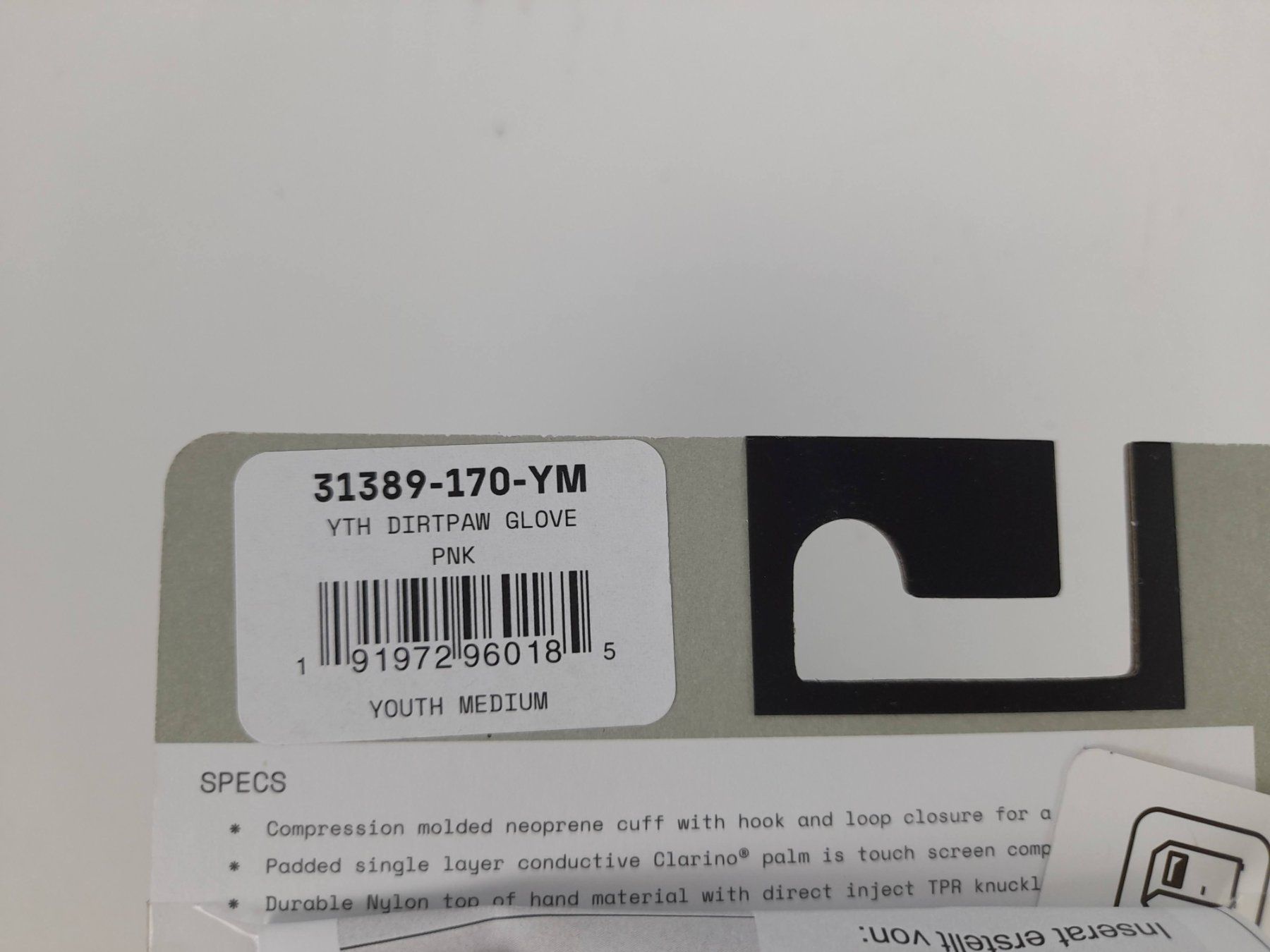 Fox Kinderhandschuhe: FOX Dirtpaw YTH Glove Youth Medium – Neu (gemäss Beschreibung) aus Liebefeld von Restwert_Liebefeld 3