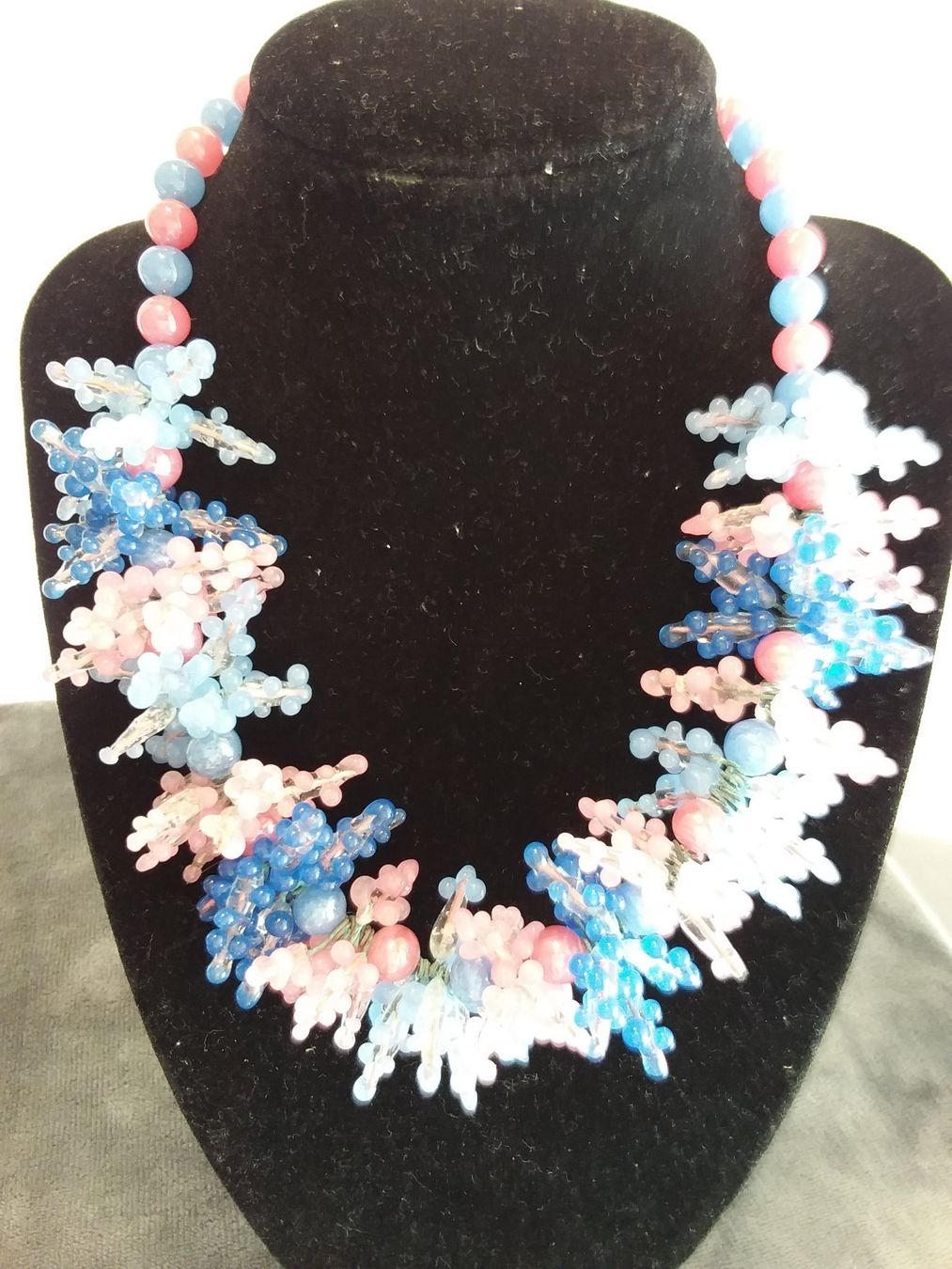 Catenine: Antike Glas Halskette Collier Ca 1940 – Usato da Zürich venduto da sanwit 2
