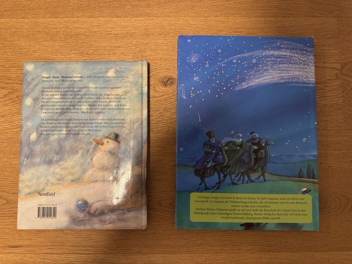 Bücher: 2 Weihnachtsbücher – Gebraucht aus Grüningen von Jimmy20 1