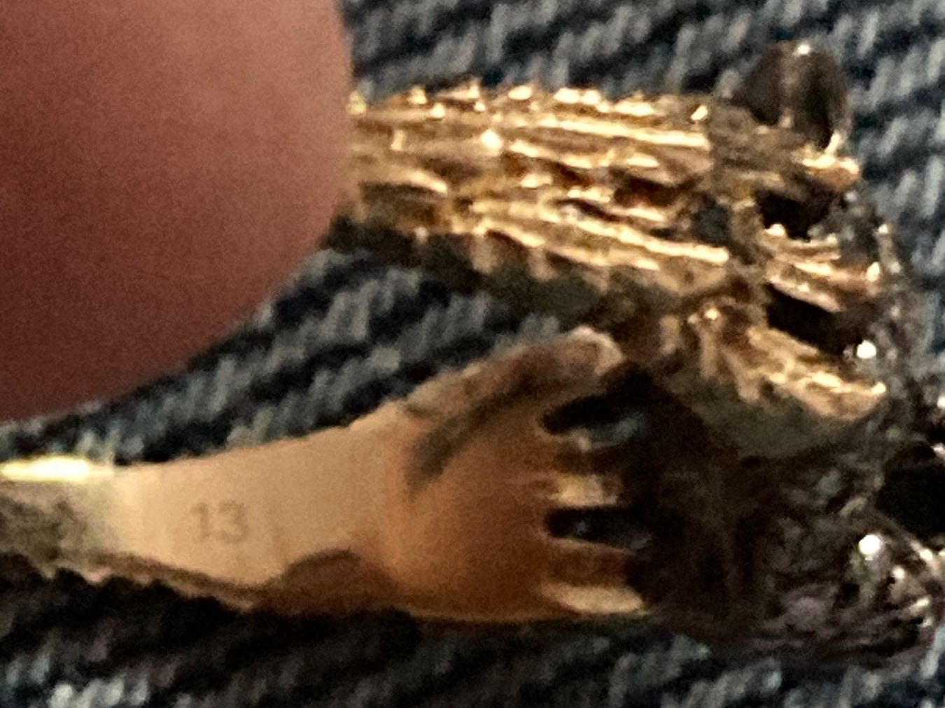 Gucci Anelli: Gucci Ring Feline Gr.13 – Usato da Zuerich venduto da SaTs-43 5