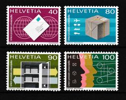 SUISSE 1976 UPU Union Postale Universelle n° 10-13 **