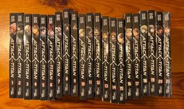 Manga Attack on Titan 1-21 und Spinn Offs