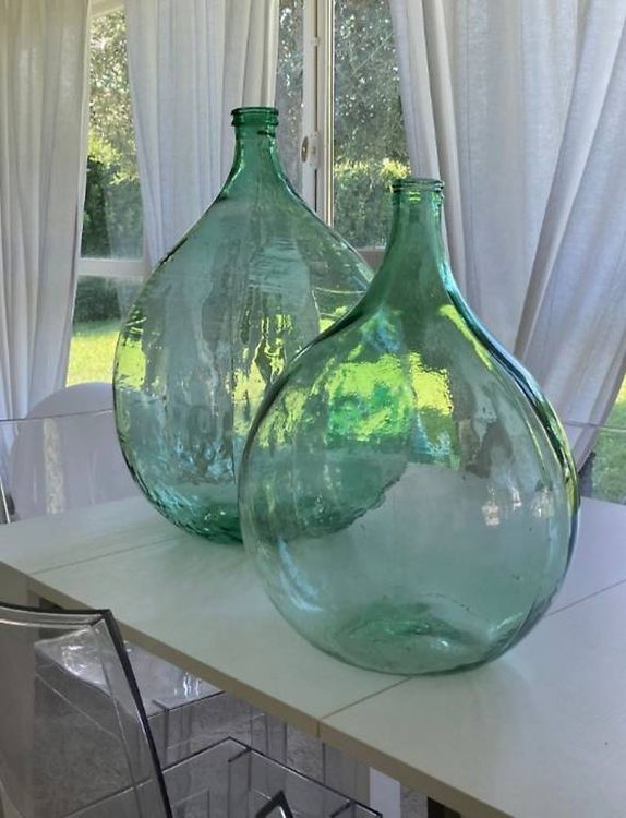 Wunderschne Weinballon Deko Garten Bild