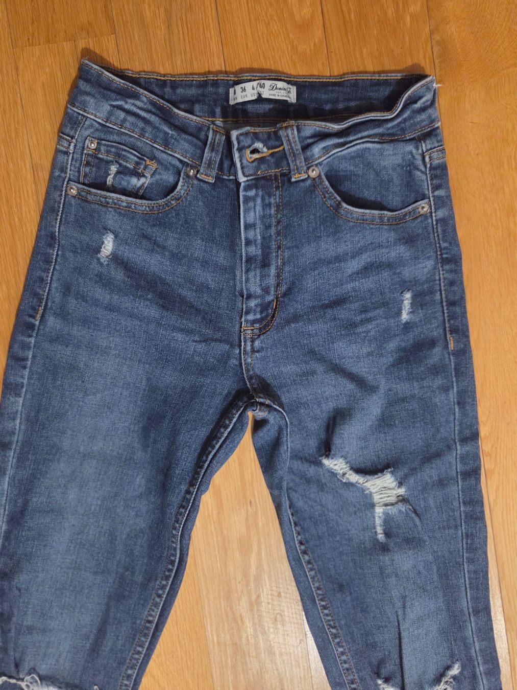 Jeans: High Waist Jeanshose mit Elastn Denim Gr.36 – Usato da Sachseln venduto da dz1979dz