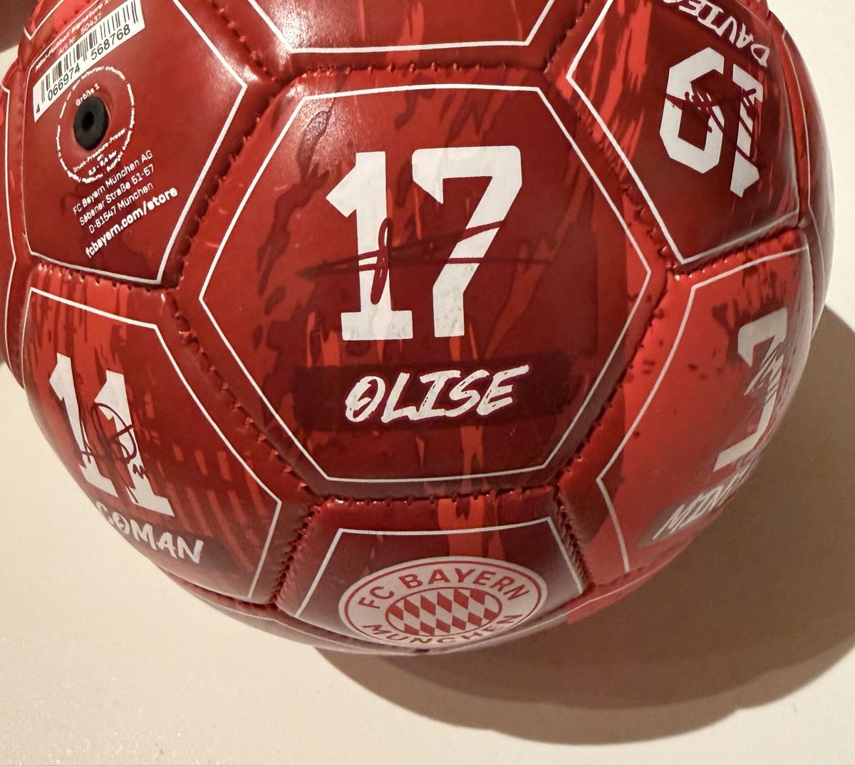 Bälle: FC Bayern München Ball – Neu (gemäss Beschreibung) aus Au SG von Bego1 1